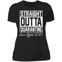 Load image into Gallery viewer, Straight Outta Quarantine Hair Stylist 2020 Shirts