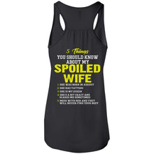 Load image into Gallery viewer, 5 Things You Should Know About My Spoiled Wife She Was Born In August Shirts Back Side